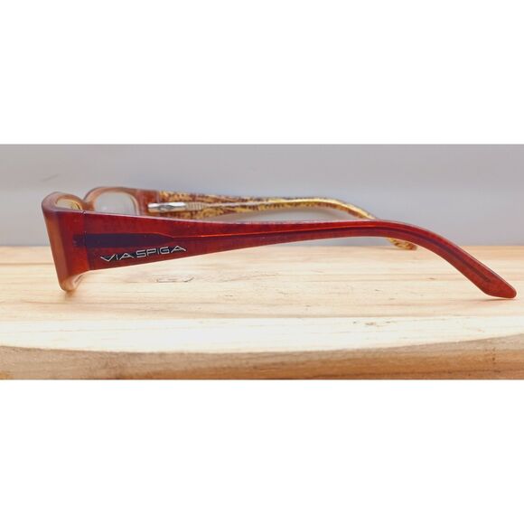 Via Spiga Volterra 53-14-135 Sable Color 900 Zyloware Eyeglasses Frames - Picture 6 of 15